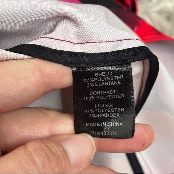 NBD Levigne Mini Wrap Style Dress in Dark Floral - Picture 12 of 16